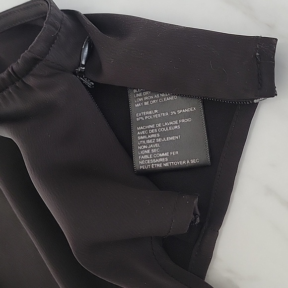 Urban Outfitters Black Crop Tank Top with Ruched Design and Tie Front - Picture 8 of 9